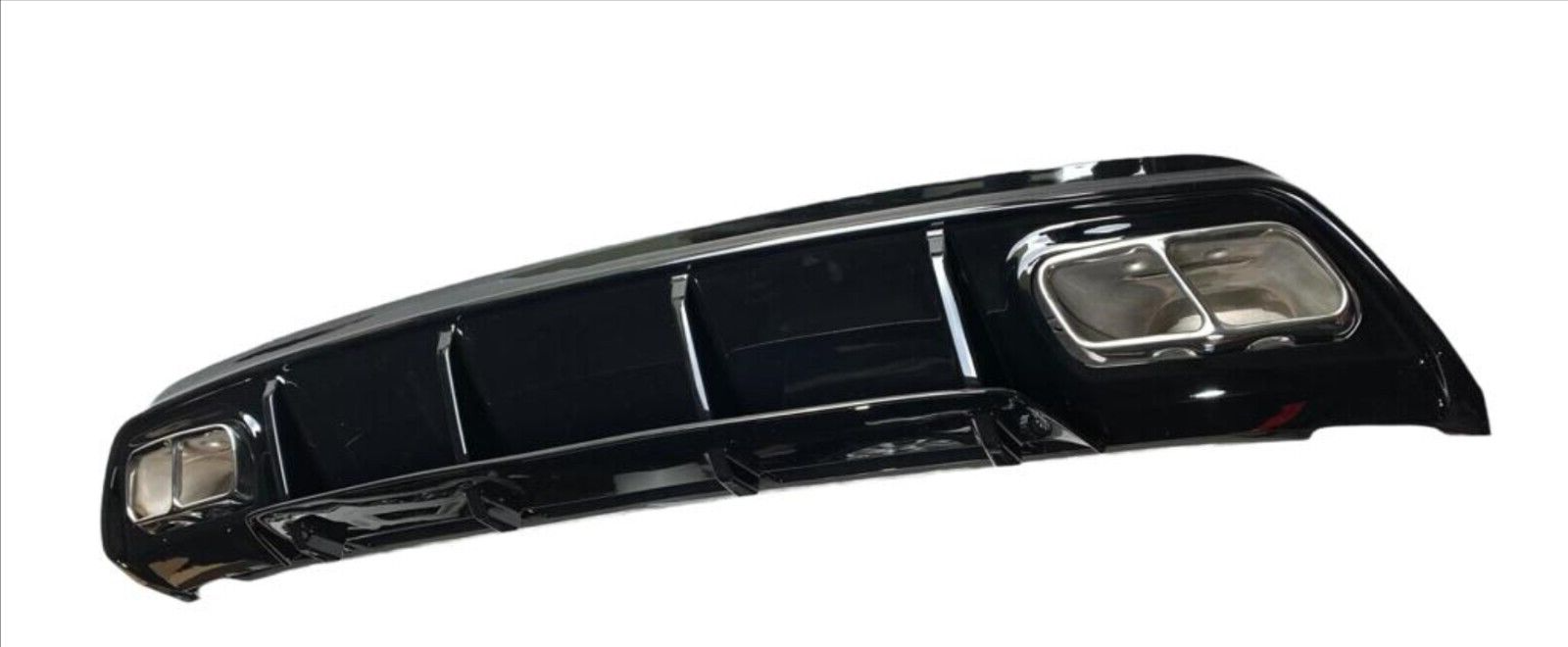 Rear Diffuser Lip Spoiler Fit For Mercedes W176 A200 A250 A45 2016-2018