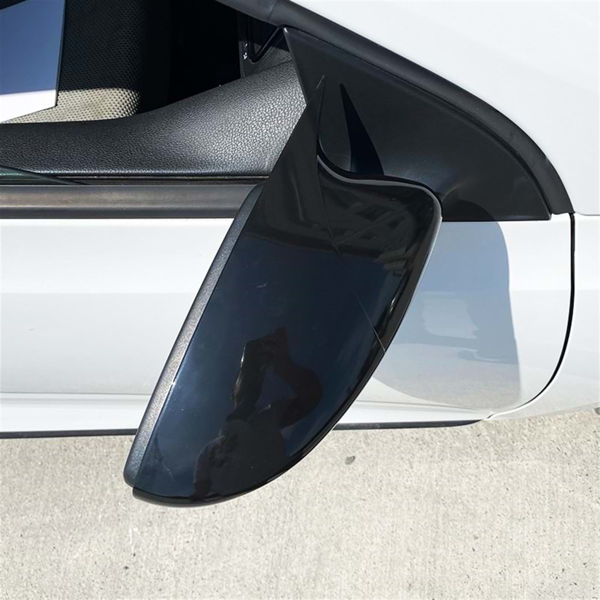 Scirocco Mk3 Batman Mirror Cover Piano Black  2008-2017 Mk3 - Mk3 FL