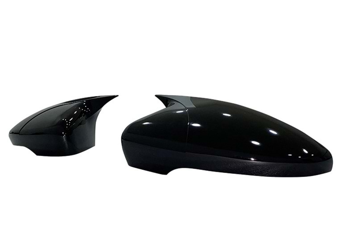 Scirocco Mk3 Batman Mirror Cover Piano Black  2008-2017 Mk3 - Mk3 FL