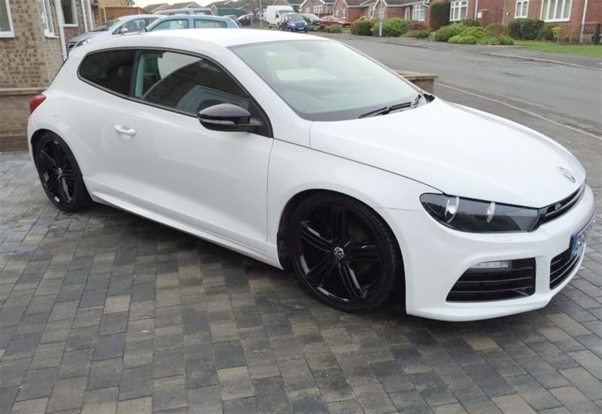 Scirocco MK3 R Model Side Skirts Raw Surface Vacuum Plastic  2008-2017 Mk3 - Mk3 FL