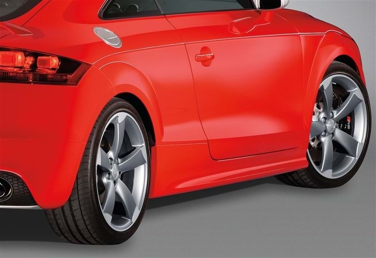 TT RS Model Side Skirts Raw Surface Vacuum Plastic  2009-2014 8J FL