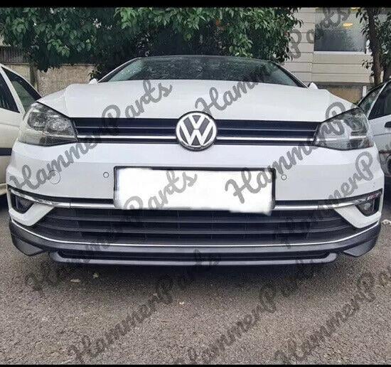 Volkswagen VW Golf MK7.5 2017 2018 2019 2020 Front Bumper Lip Splitter Unpainted