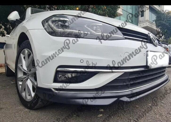 Volkswagen VW Golf MK7.5 2017 2018 2019 2020 Front Bumper Lip Splitter Unpainted