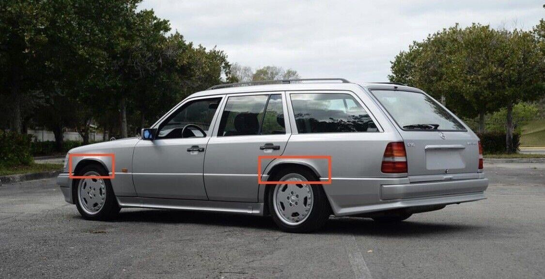 W124 S124 C124 For Mercedes E Class E36 For Amg Fender Flares 4 Piece Wide Arc