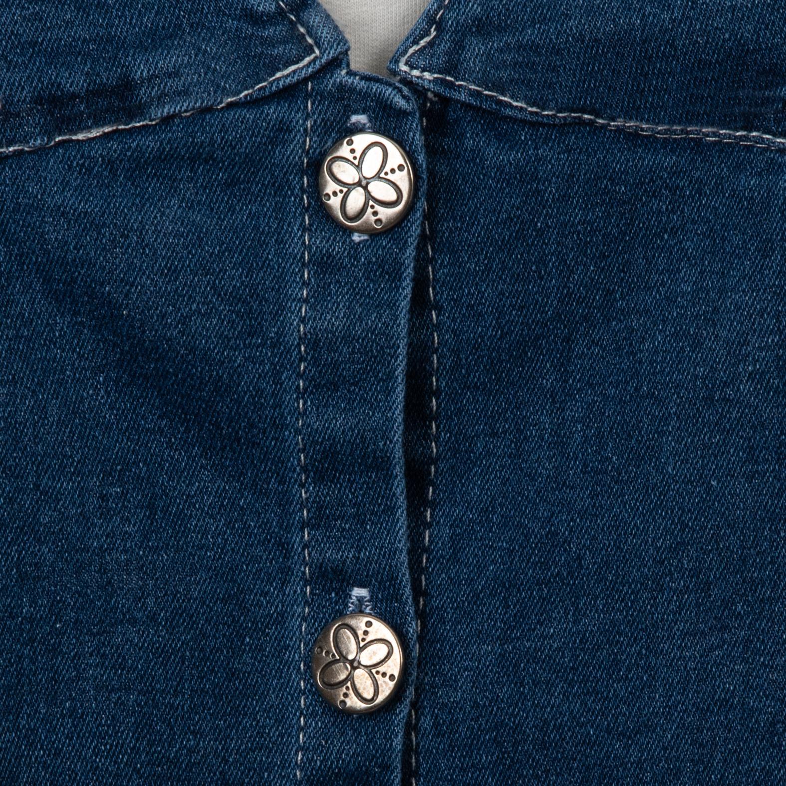 Antaşya Kot Salopetli Kız Çocuk İkili Takım