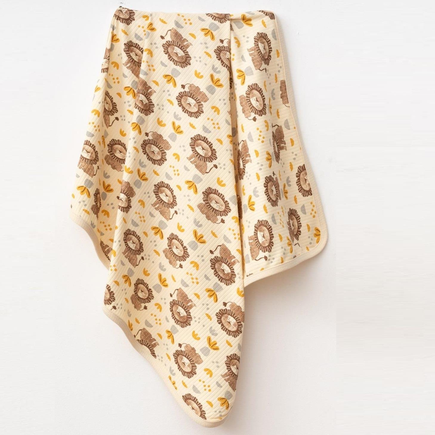 Aslan Desenli 80*90 cm Battaniye