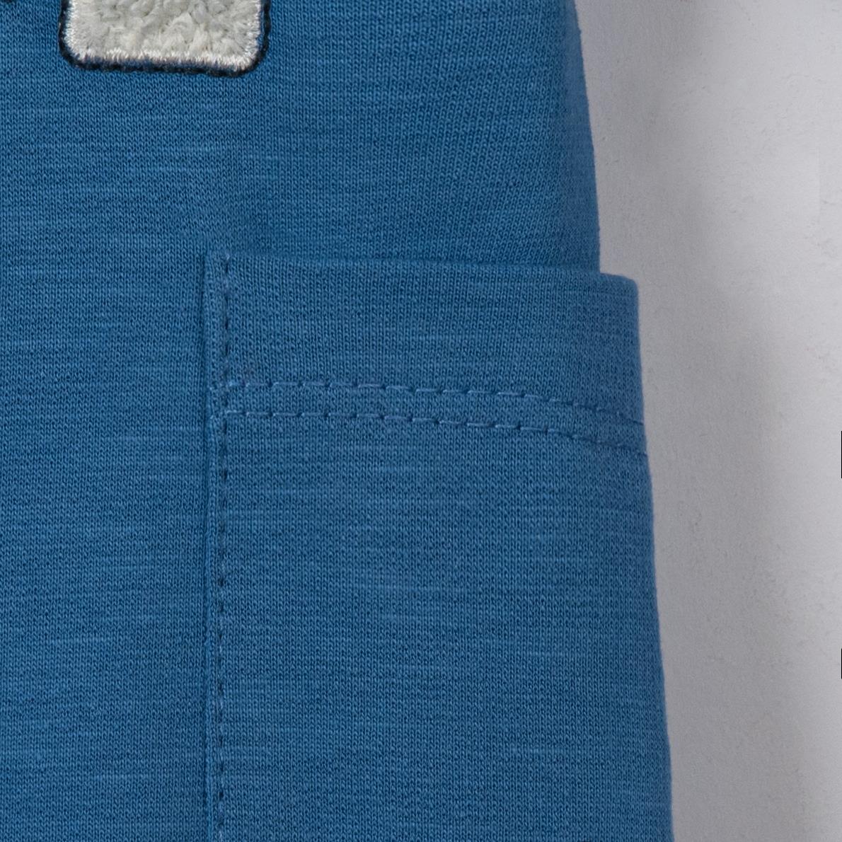 Aspendos M Logolu Polo Yakalı Erkek Bebek Tulum