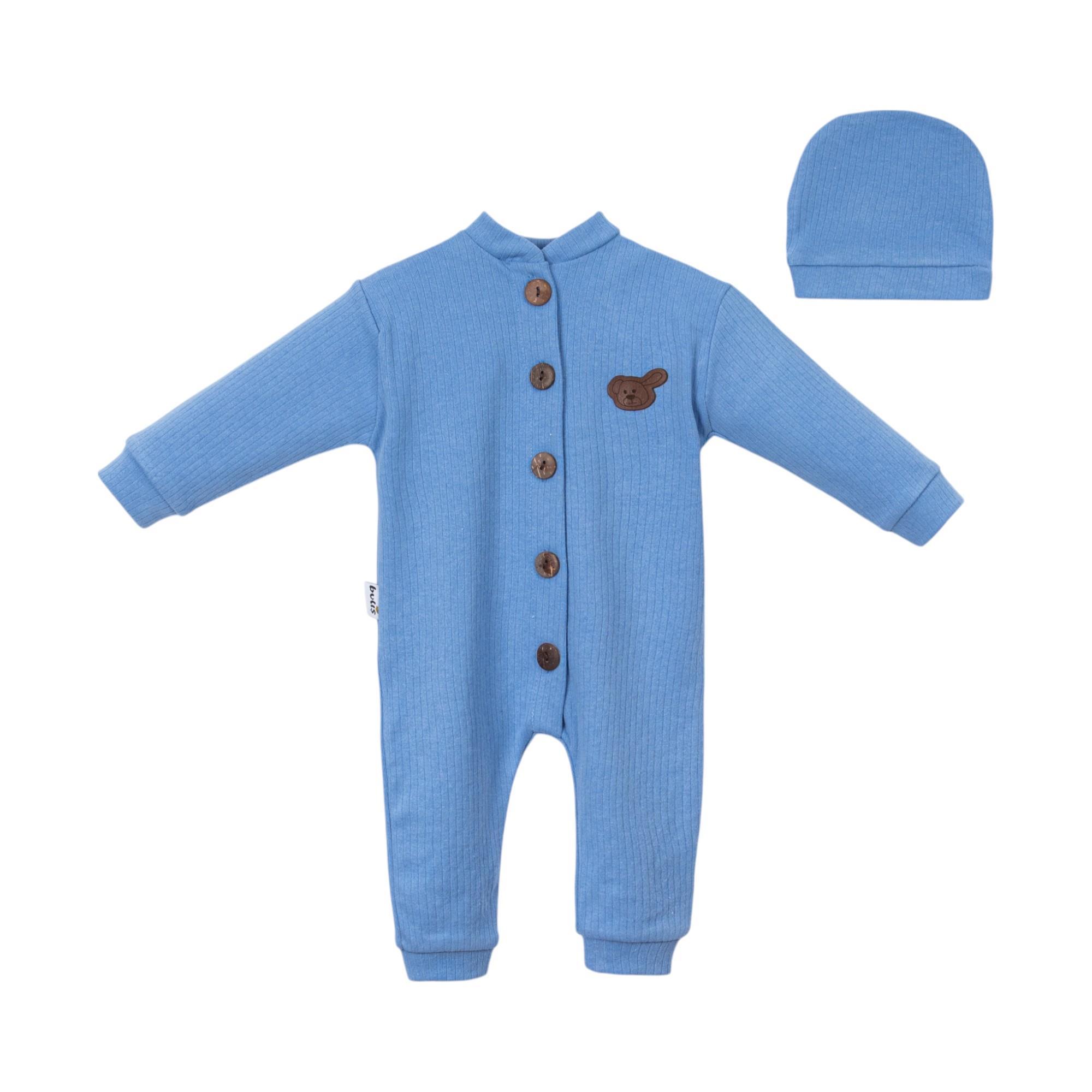 Ayıcık Logolu Bebek Tulum