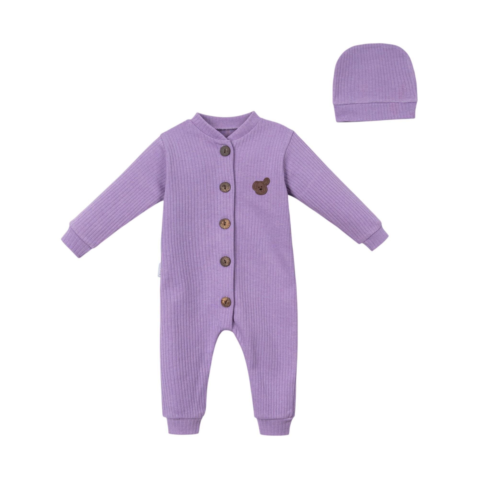 Ayıcık Logolu Bebek Tulum