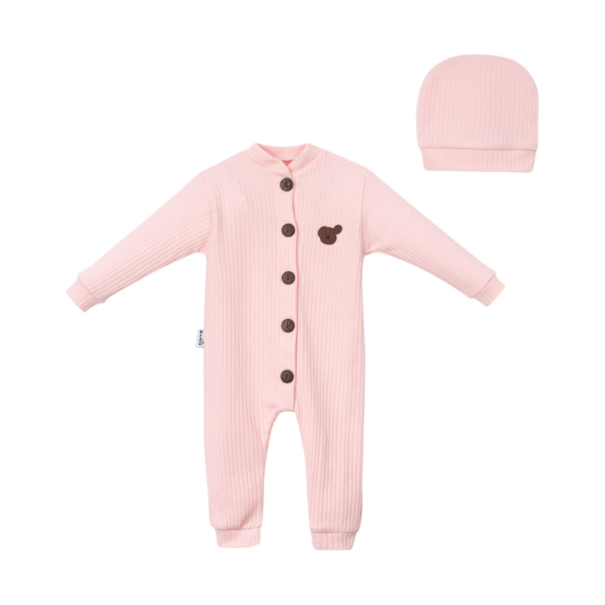 Ayıcık Logolu Bebek Tulum