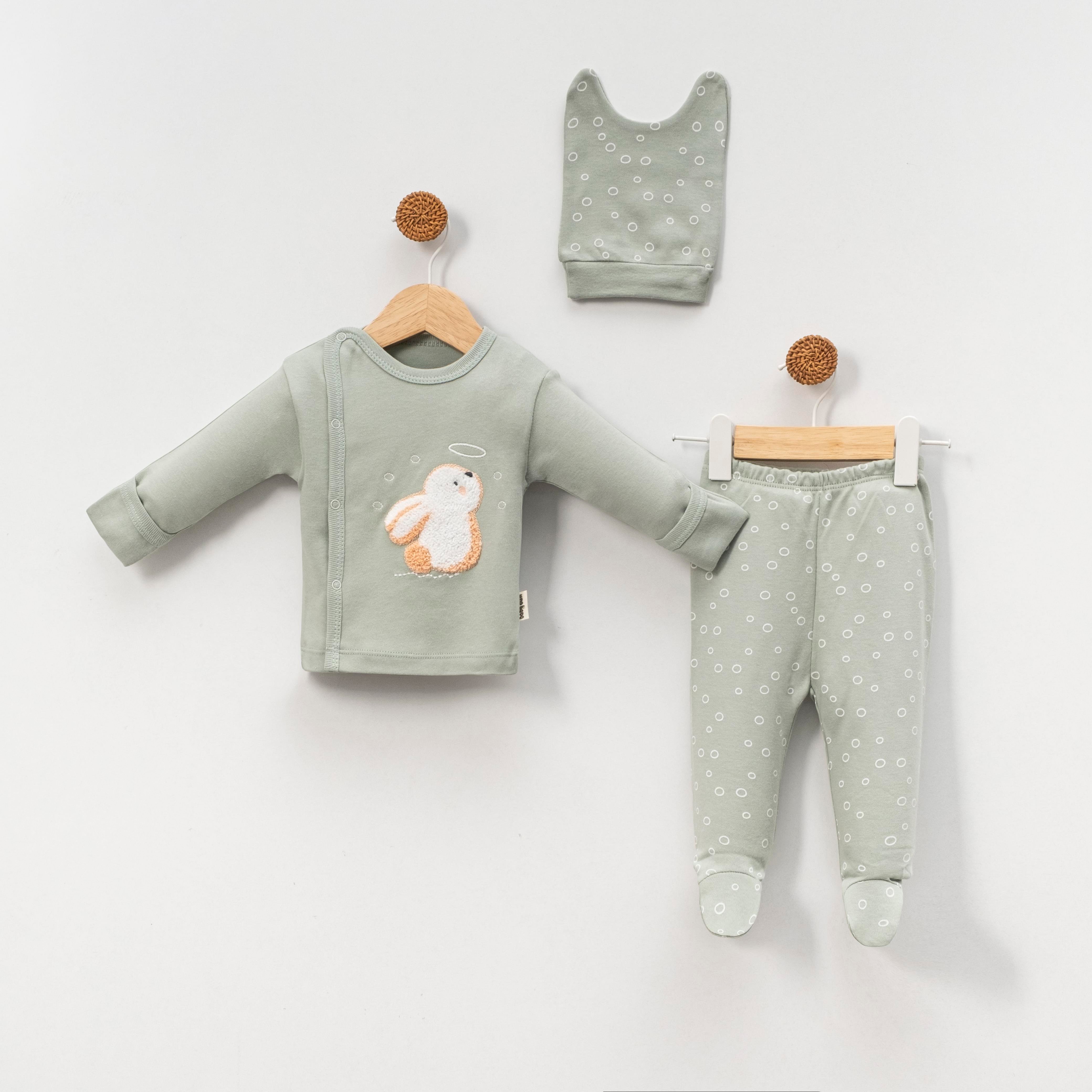 BABY CAN NAKIŞ DETAYLI ZIBIN TAKIMI 0-3 M