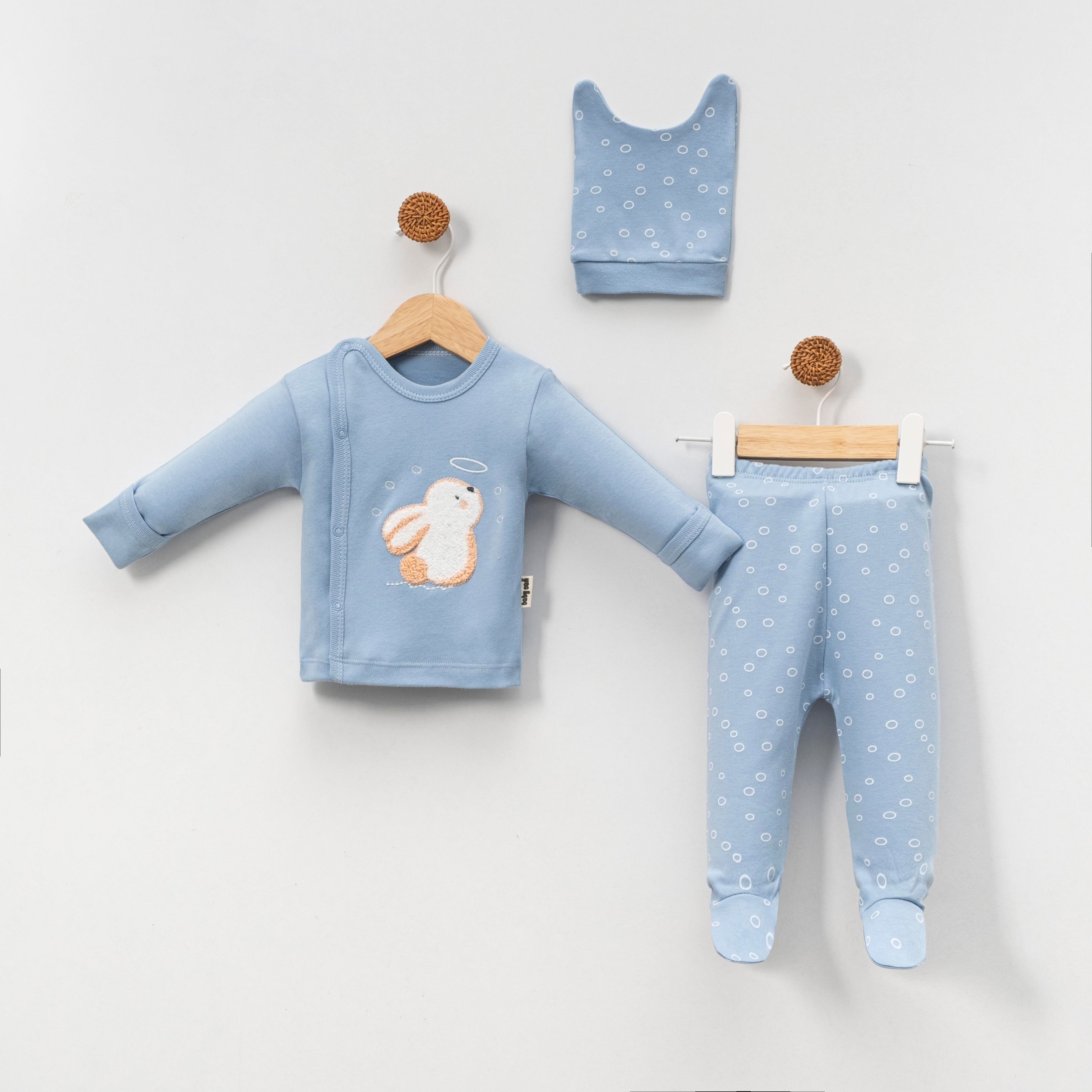 BABY CAN NAKIŞ DETAYLI ZIBIN TAKIMI 0-3 M