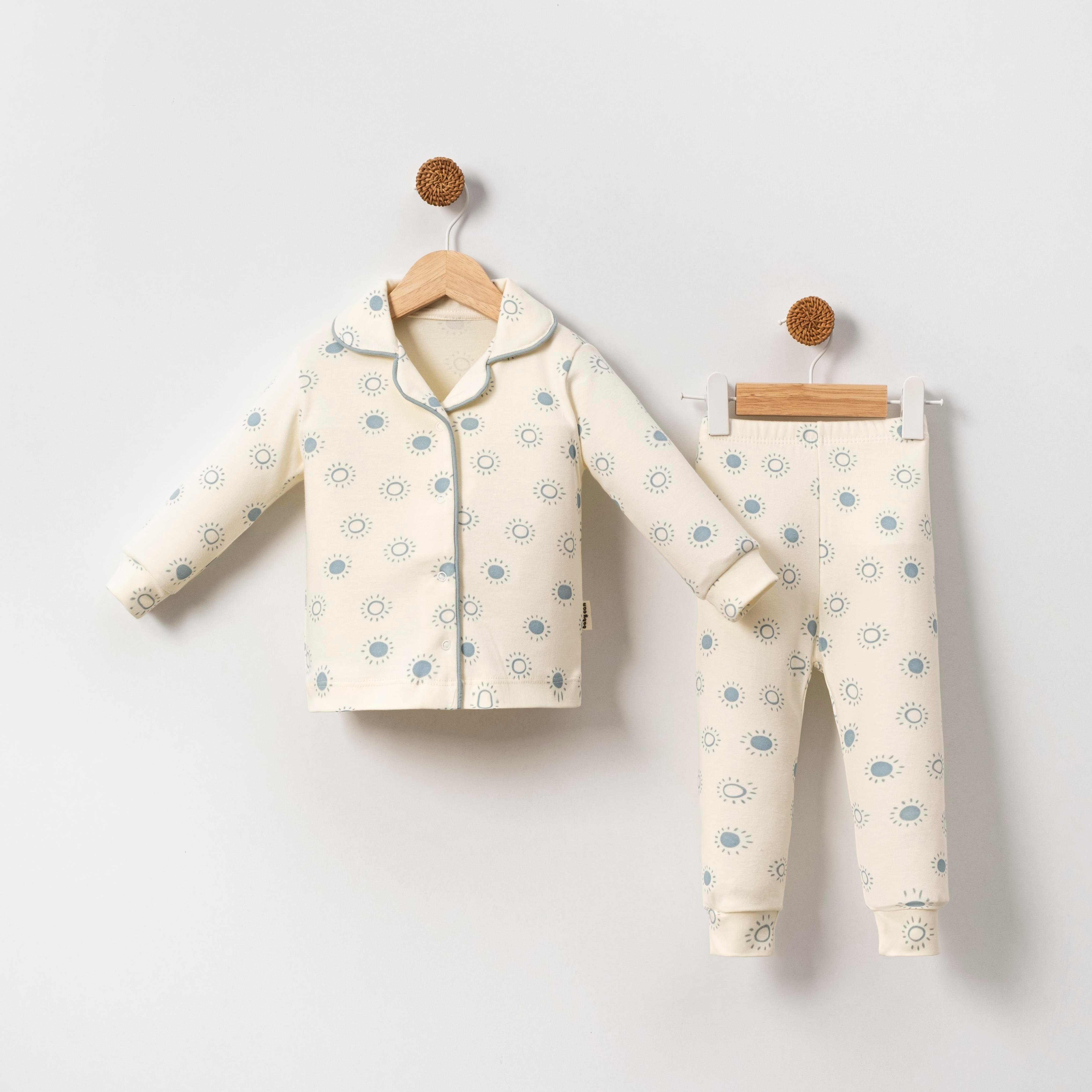 BABY GÜNEŞ DESENLİ PİJAMA TAKIMI 3-12 M