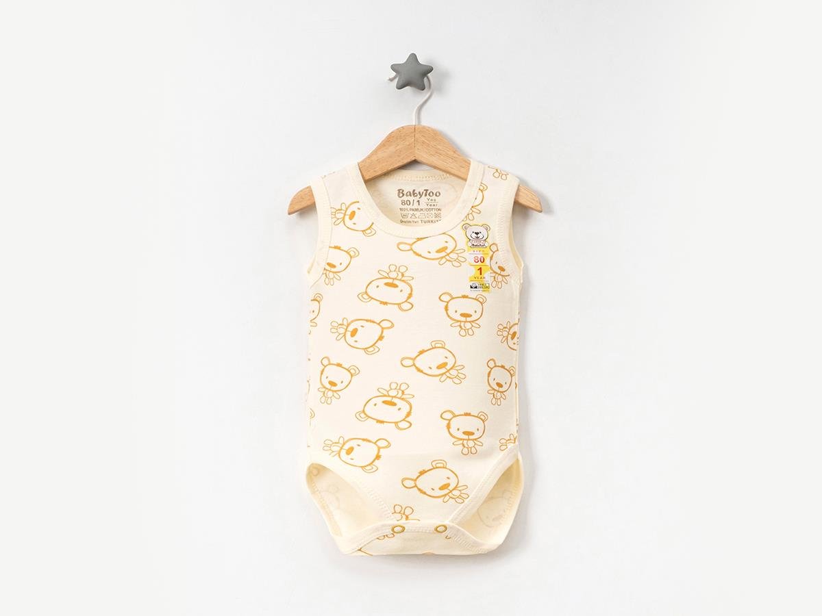 BABYTOO AYICIK BASKILI ÇITÇITLI BODY 1-9 M