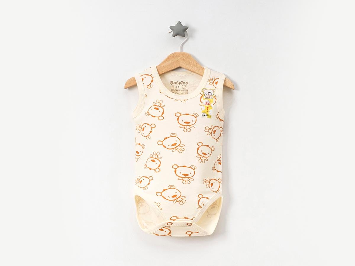 BABYTOO AYICIK BASKILI ÇITÇITLI BODY 1-9 M
