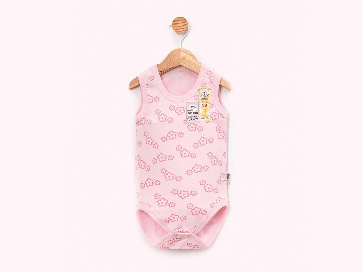 BABYTOO ÇİÇEK BASKILI ÇITÇITLI BODY 1-3 Y