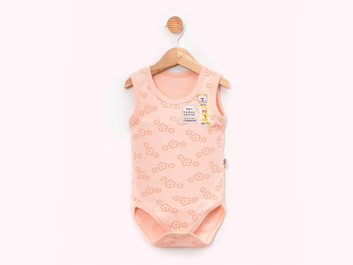BABYTOO ÇİÇEK BASKILI ÇITÇITLI BODY 1-3 Y