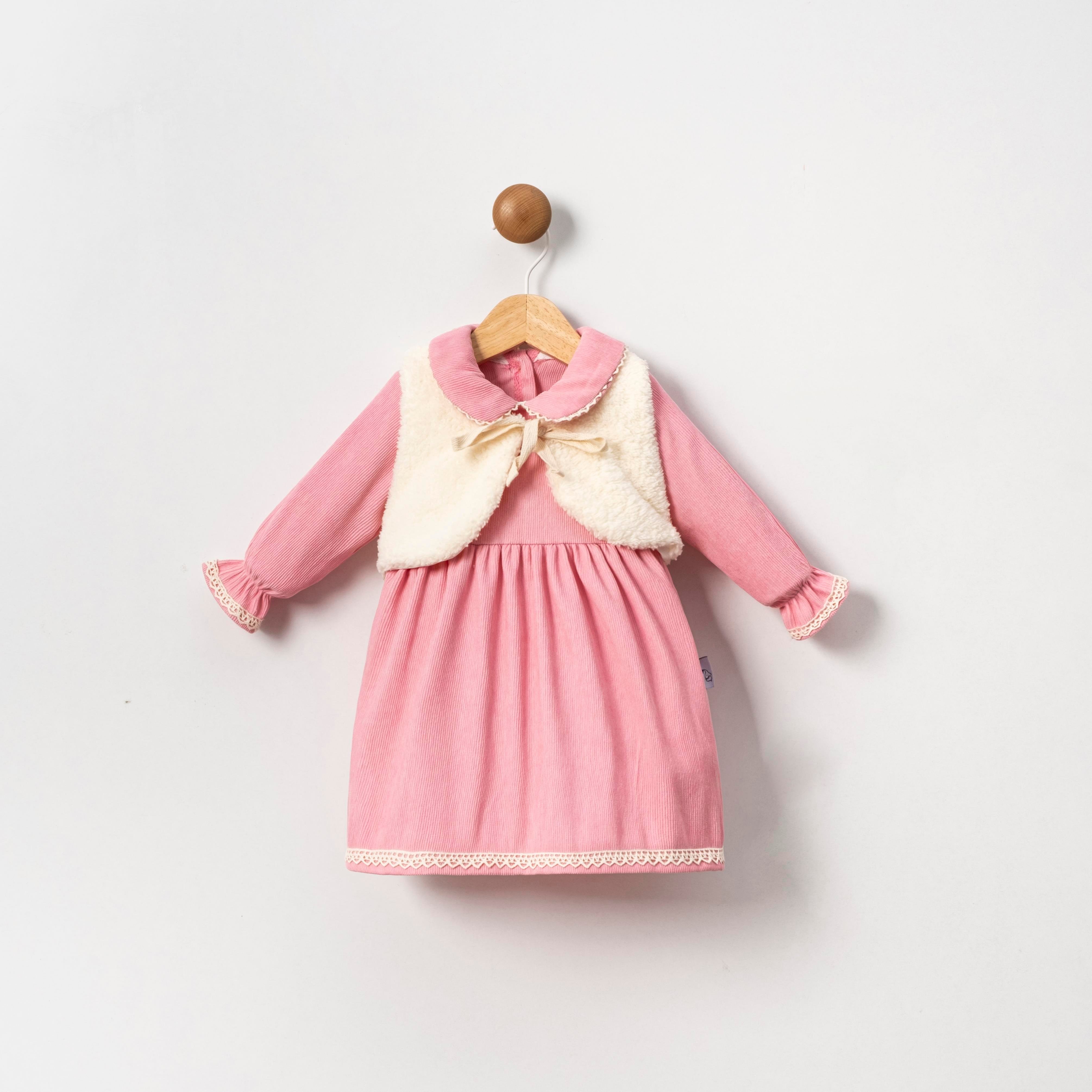 BEBEDEXS BOLEROLU  KIZ BEBEK  ELBİSE