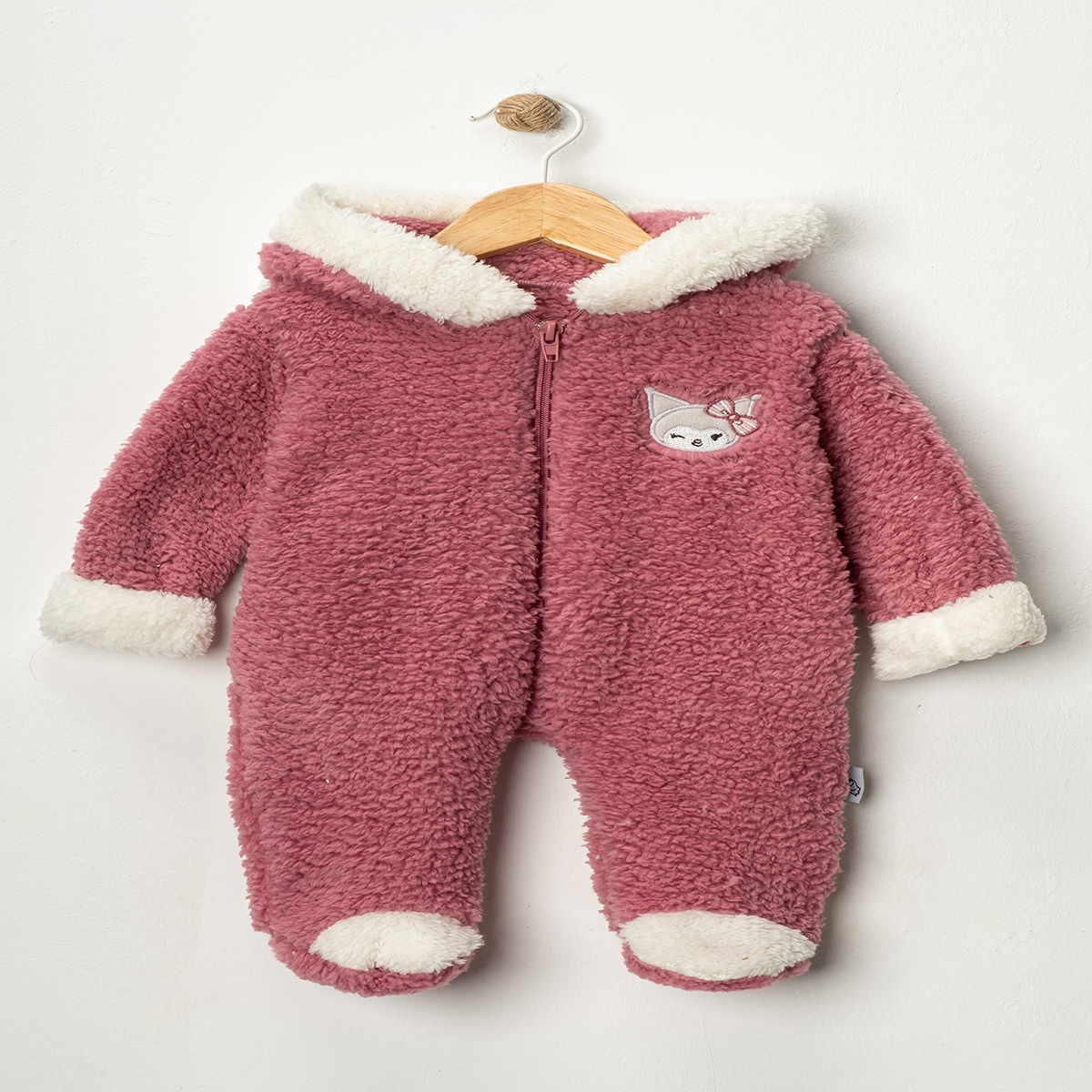 BEBEDEXS NAKIŞ DETAYLI WELSOFT KIZ BEBEK TULUM