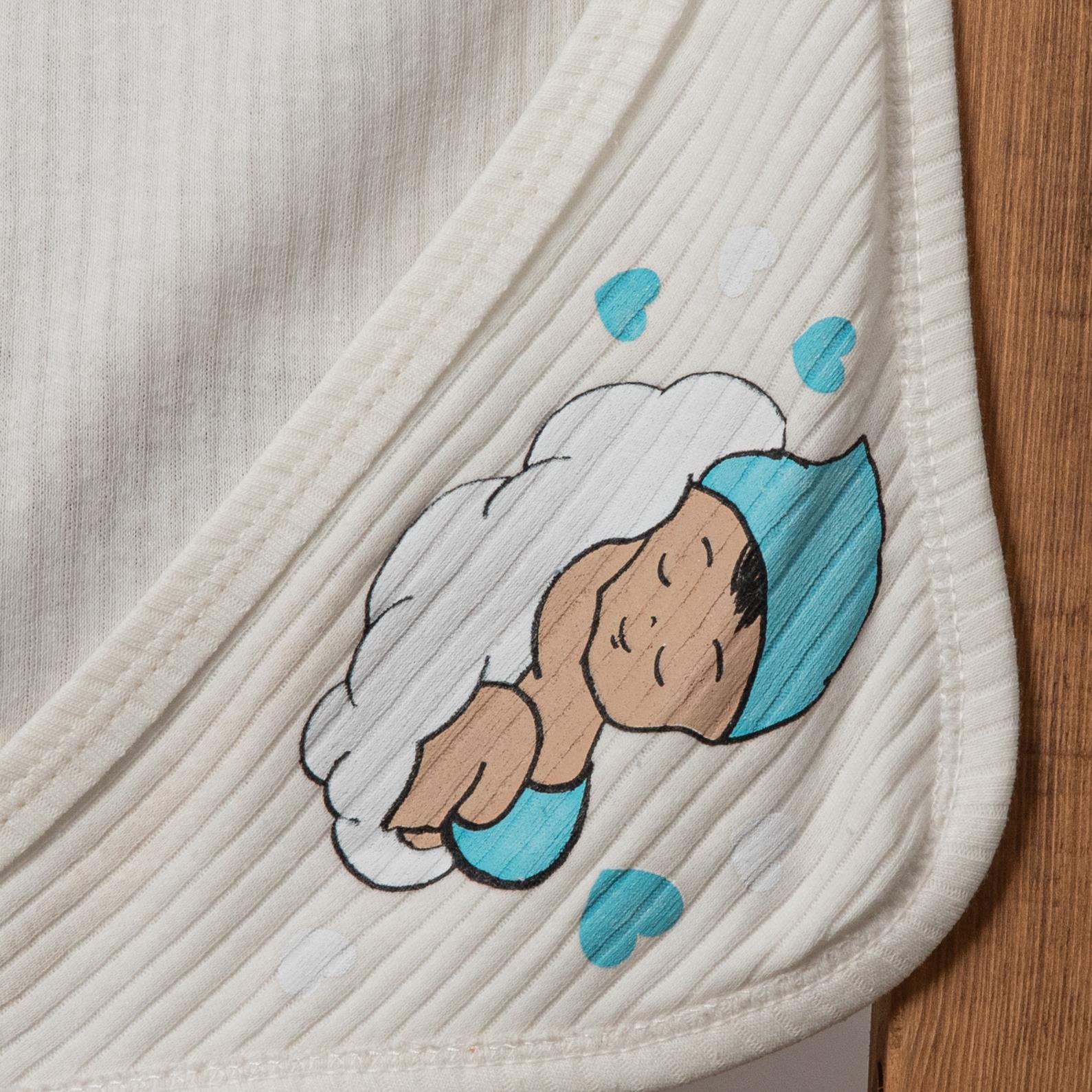 Bebek Baskılı Battaniye