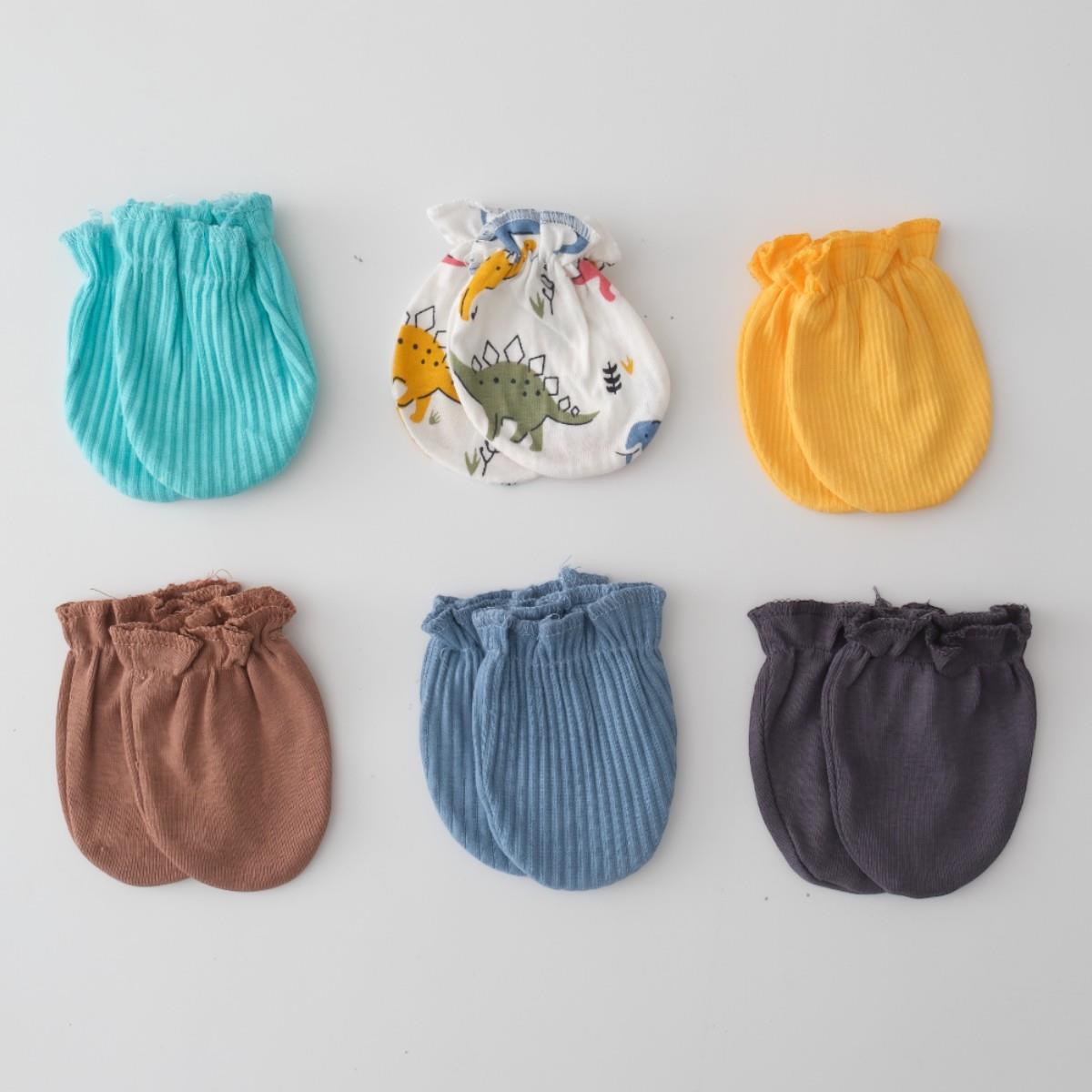 Bebek Eldiven 6 Çift Karışık Renk