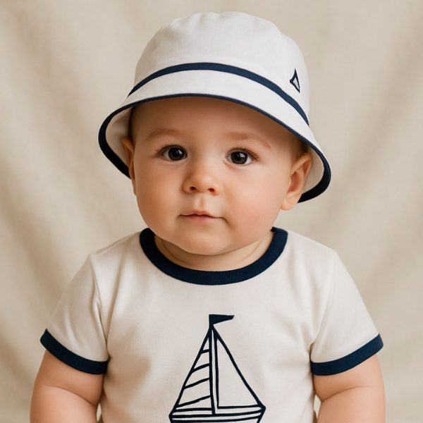 BEBENDY GEMİ BASKILI ŞORTLU TULUM