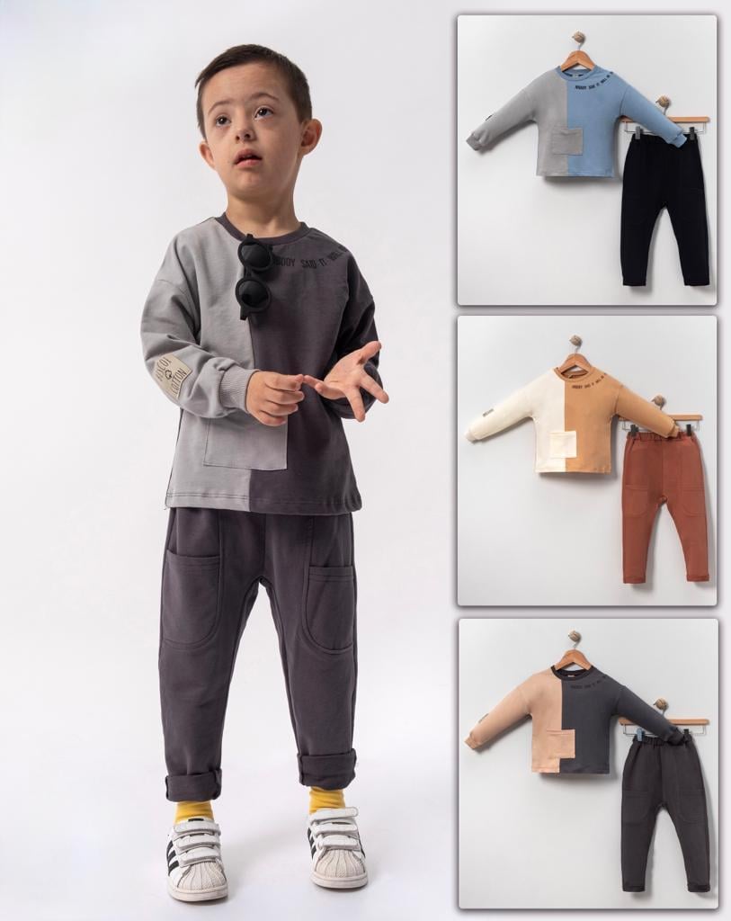 Biscoi Oversize Erkek Çocuk Seoul İkili Takım