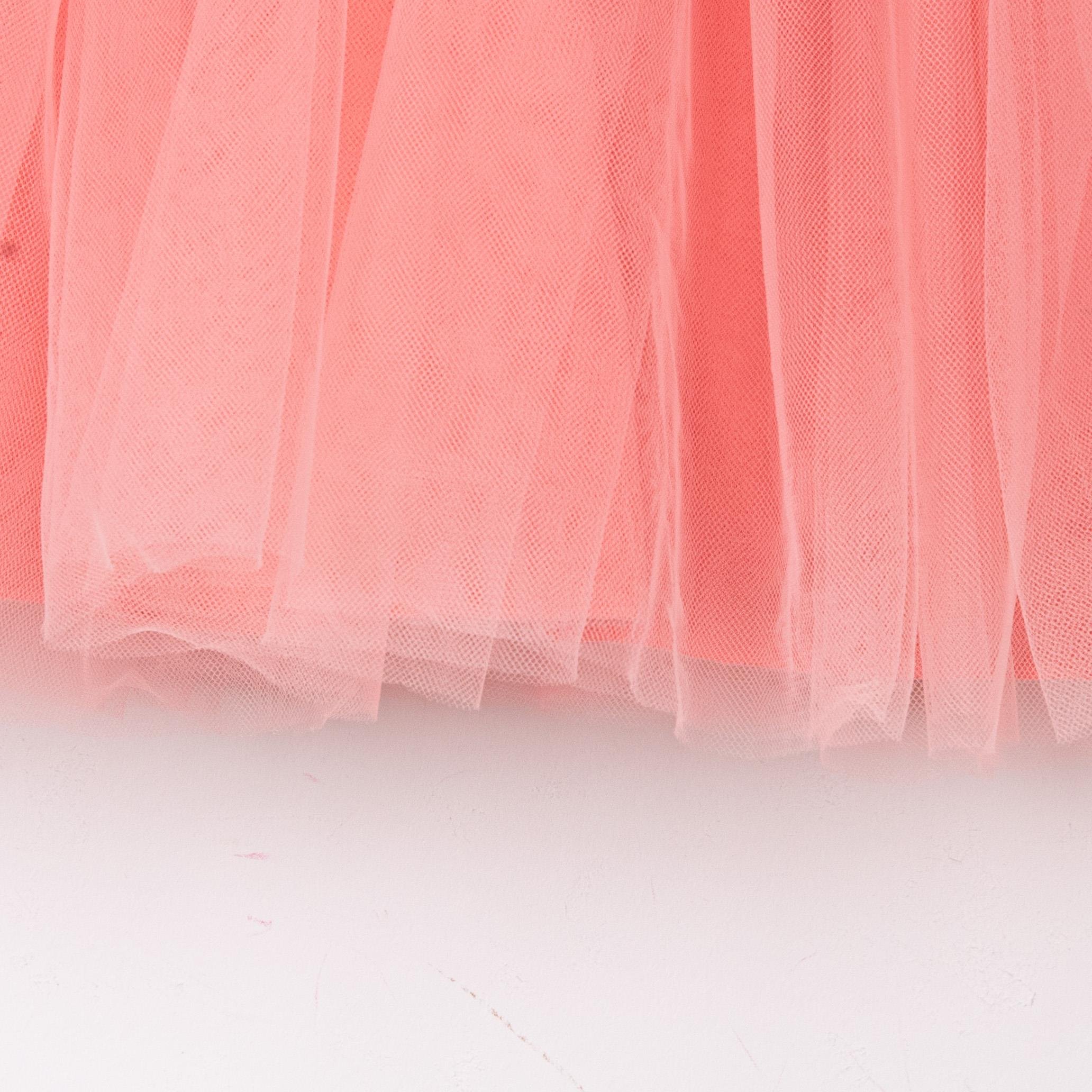 Brode Yakalı Tütülü Bebek Elbise