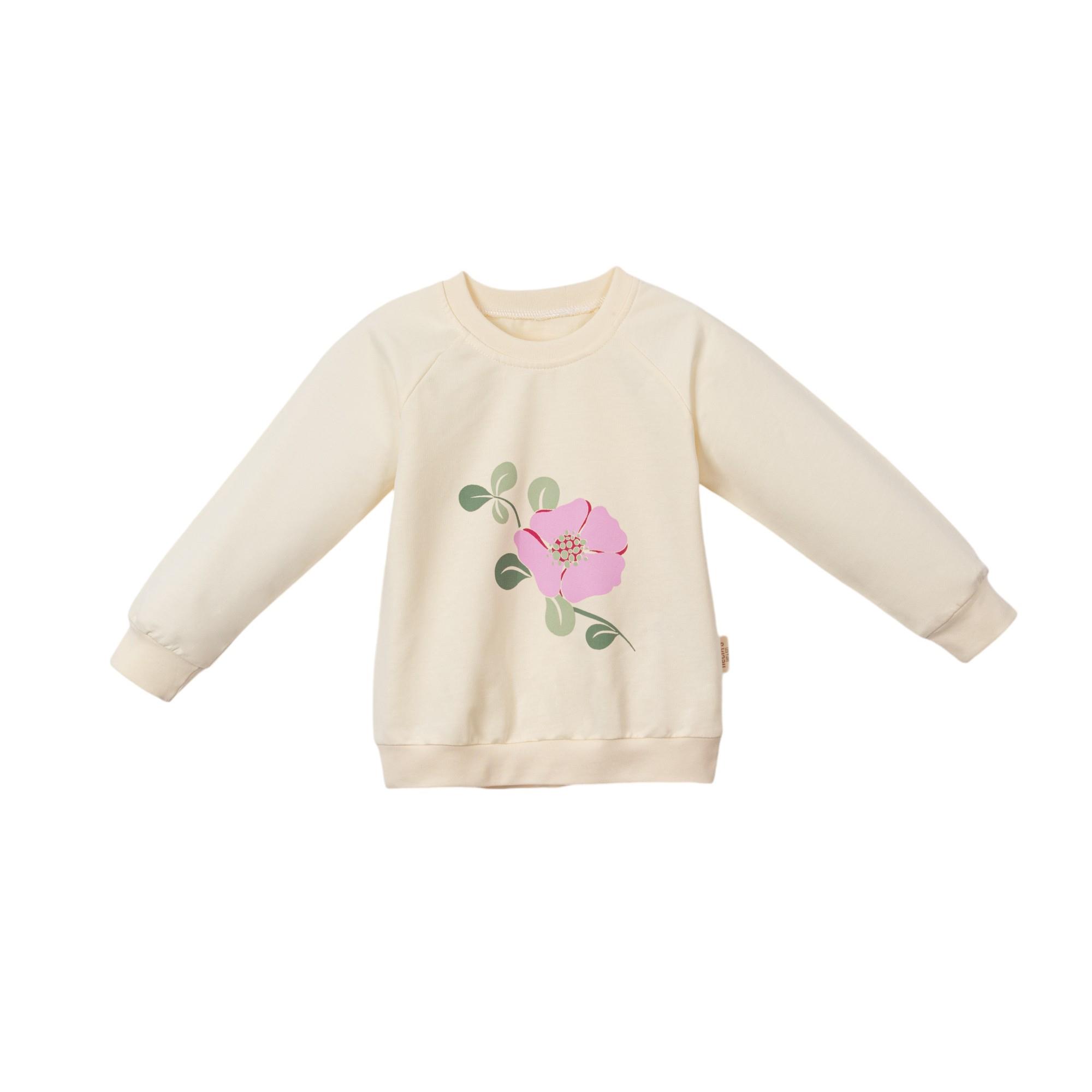 Çiçek Desenli Kız Bebek Şişme Yelekli Üçlü Takım