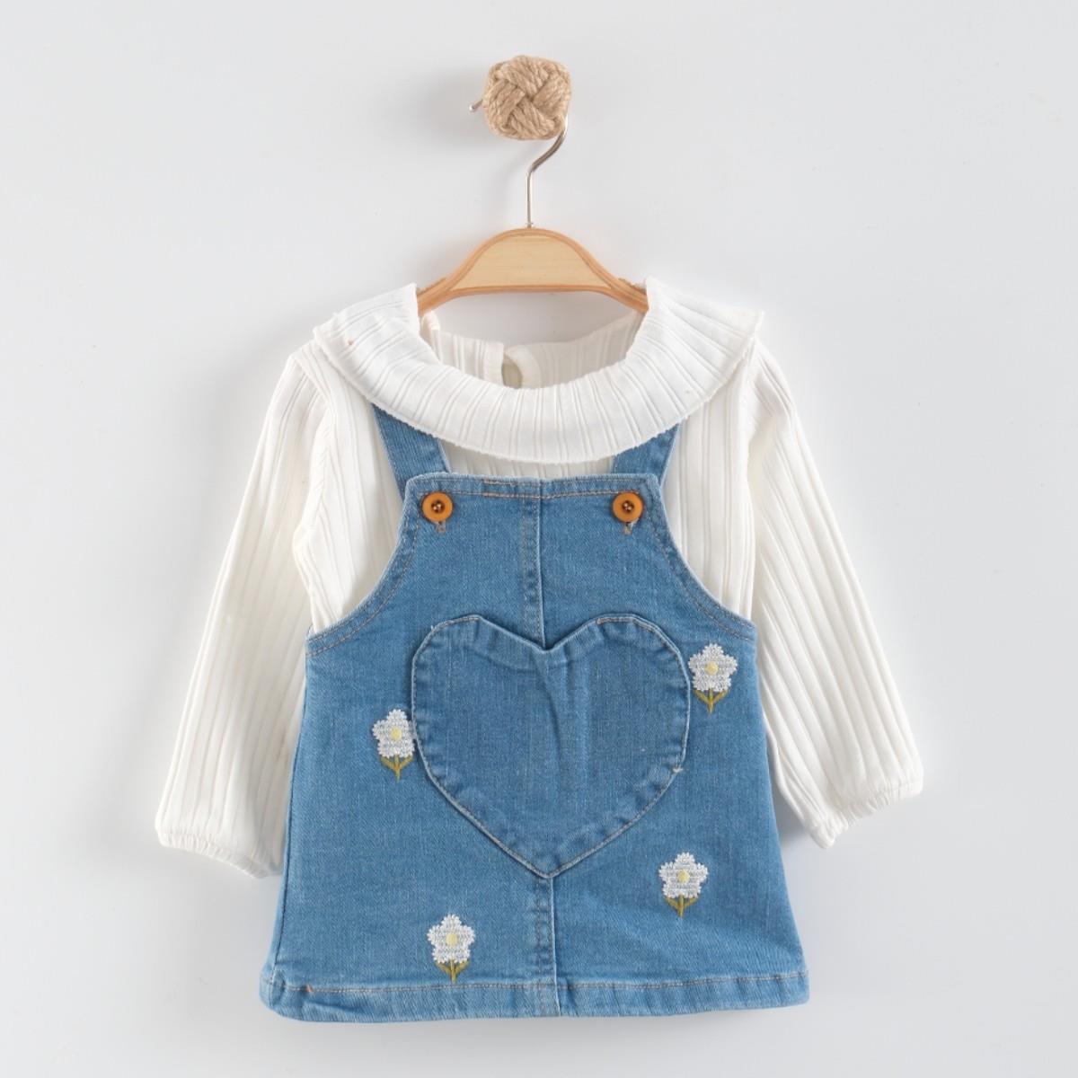 ÇİÇEK NAKIŞLI JİLE 2 Lİ TAKIM