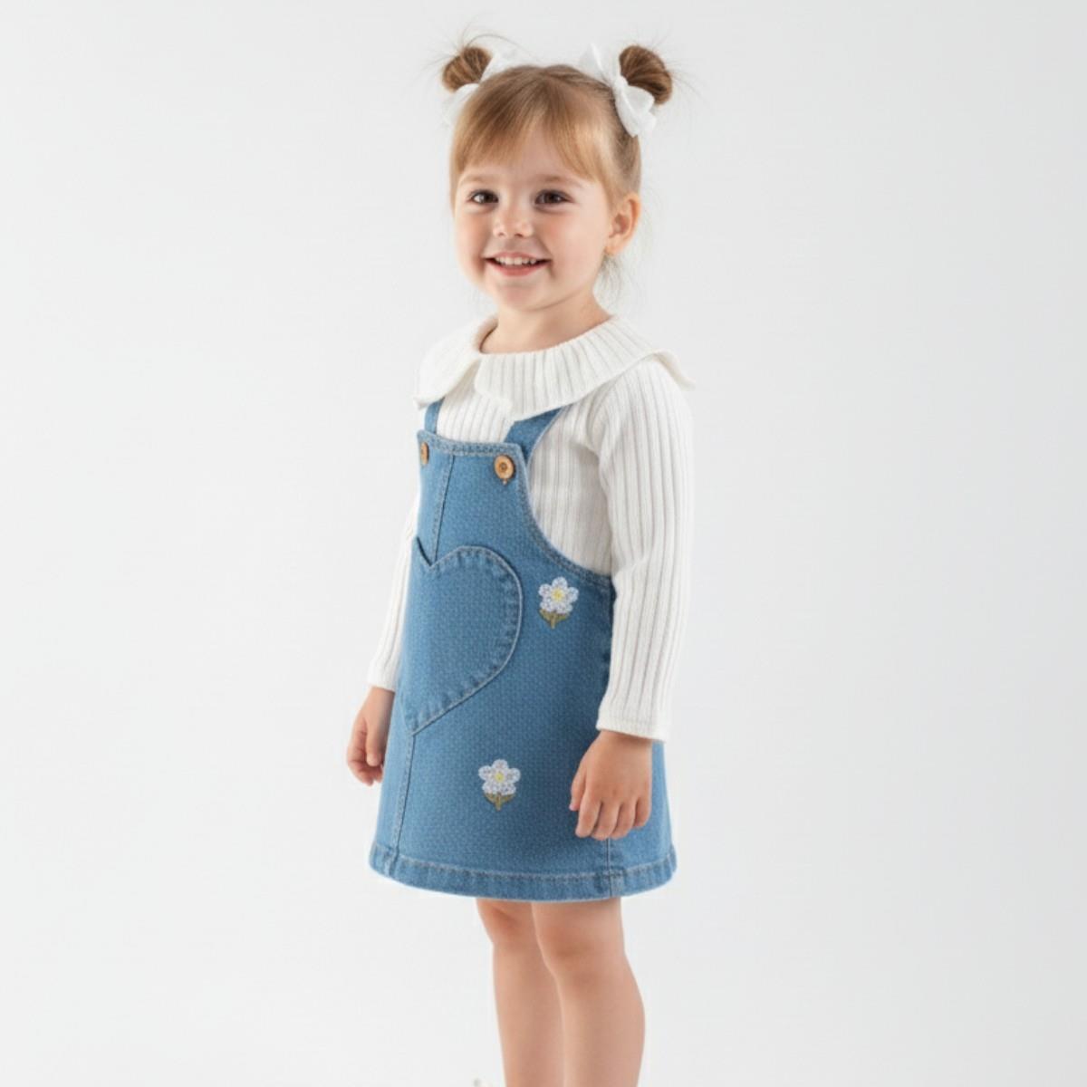 ÇİÇEK NAKIŞLI JİLE 2 Lİ TAKIM