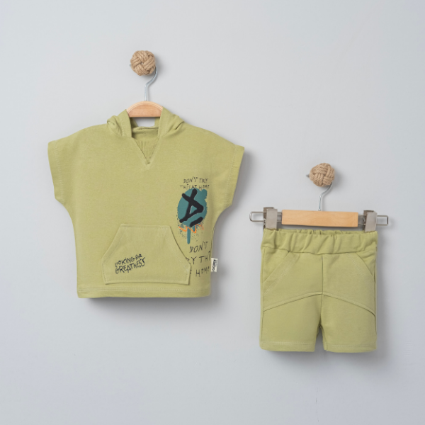 CİCİBEN ERKEK BEBEK BASKILI TAKIM 6-24 M