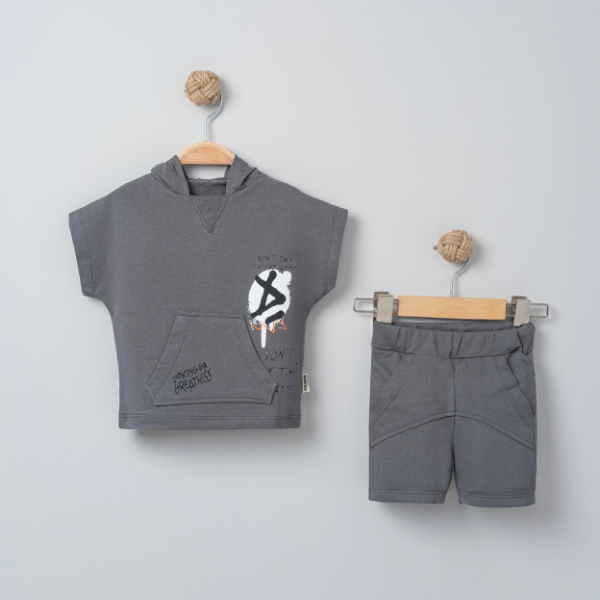 CİCİBEN ERKEK BEBEK BASKILI TAKIM 6-24 M