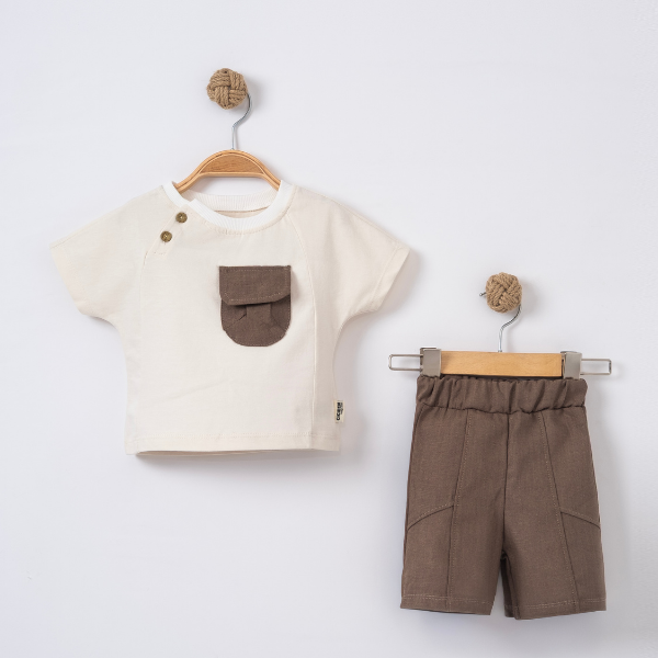 CİCİBEN ERKEK YAKA DETALI TAKIM 6-24 M