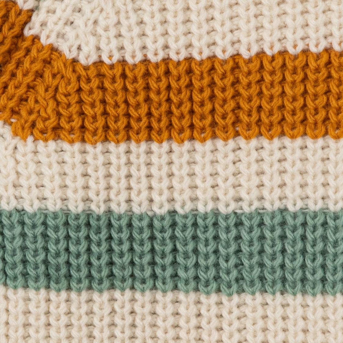 Çizgili Reglan Triko Erkek Bebek İkili Takım