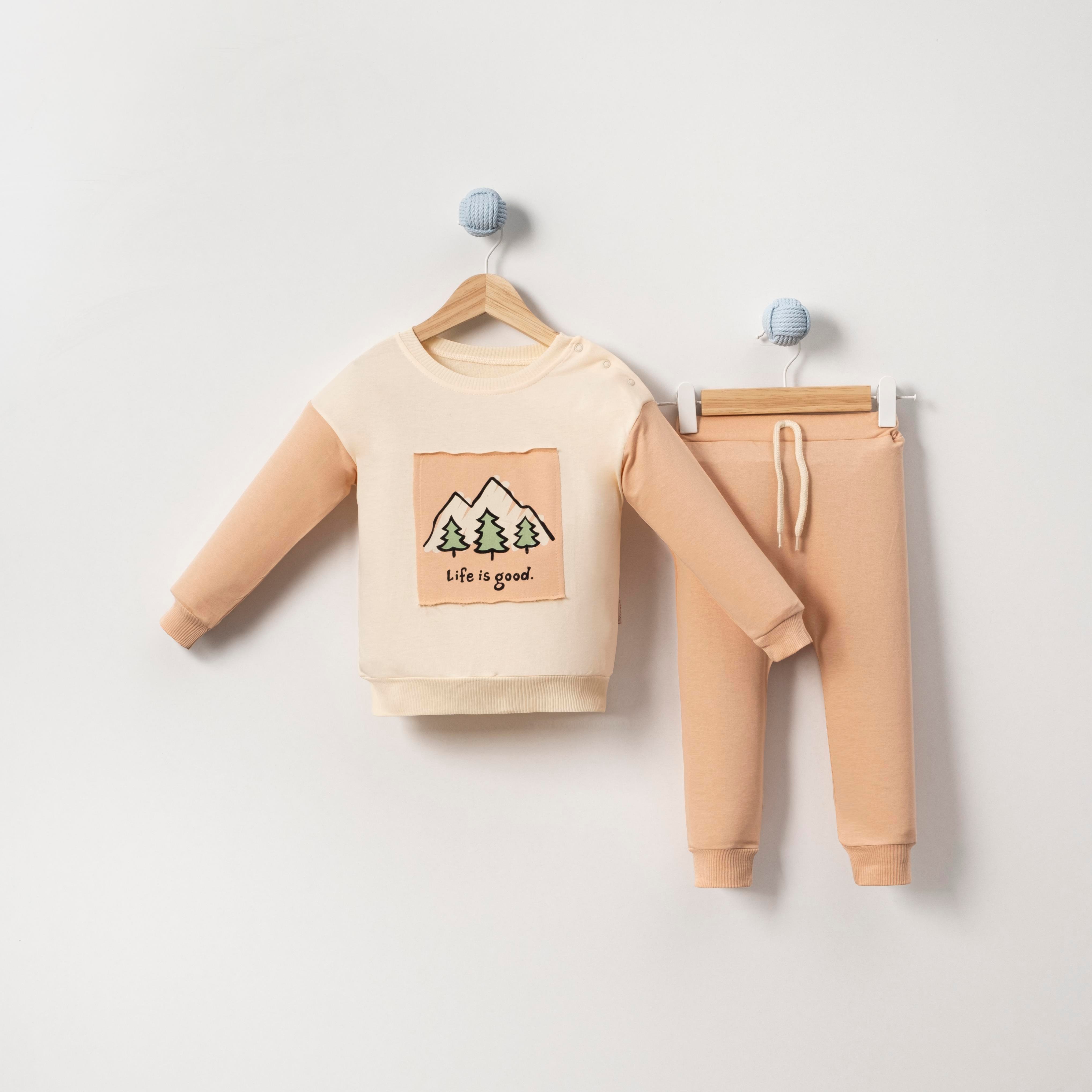 Çojuxs Doğa Temalı Erkek Bebek İkili Takım