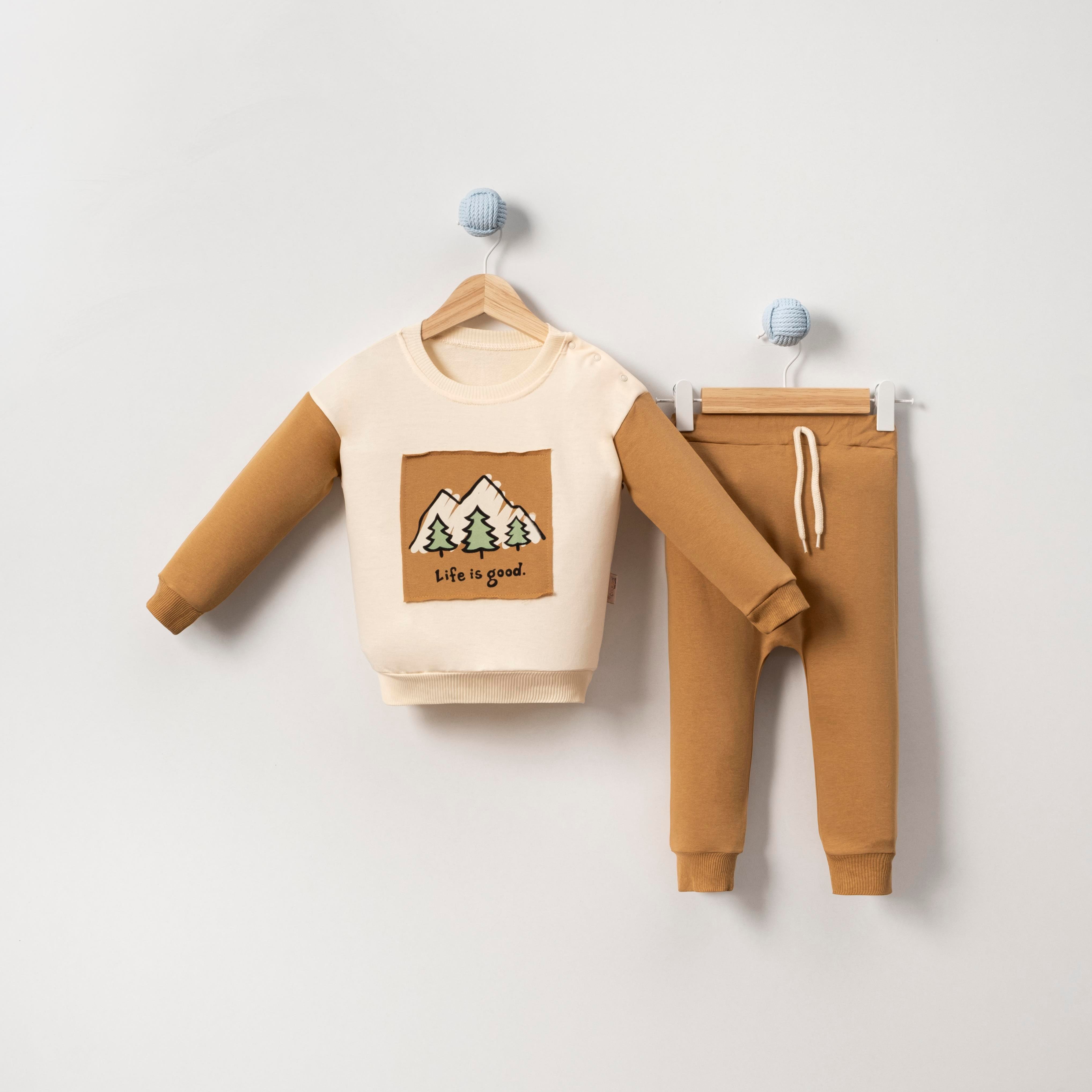 Çojuxs Doğa Temalı Erkek Bebek İkili Takım