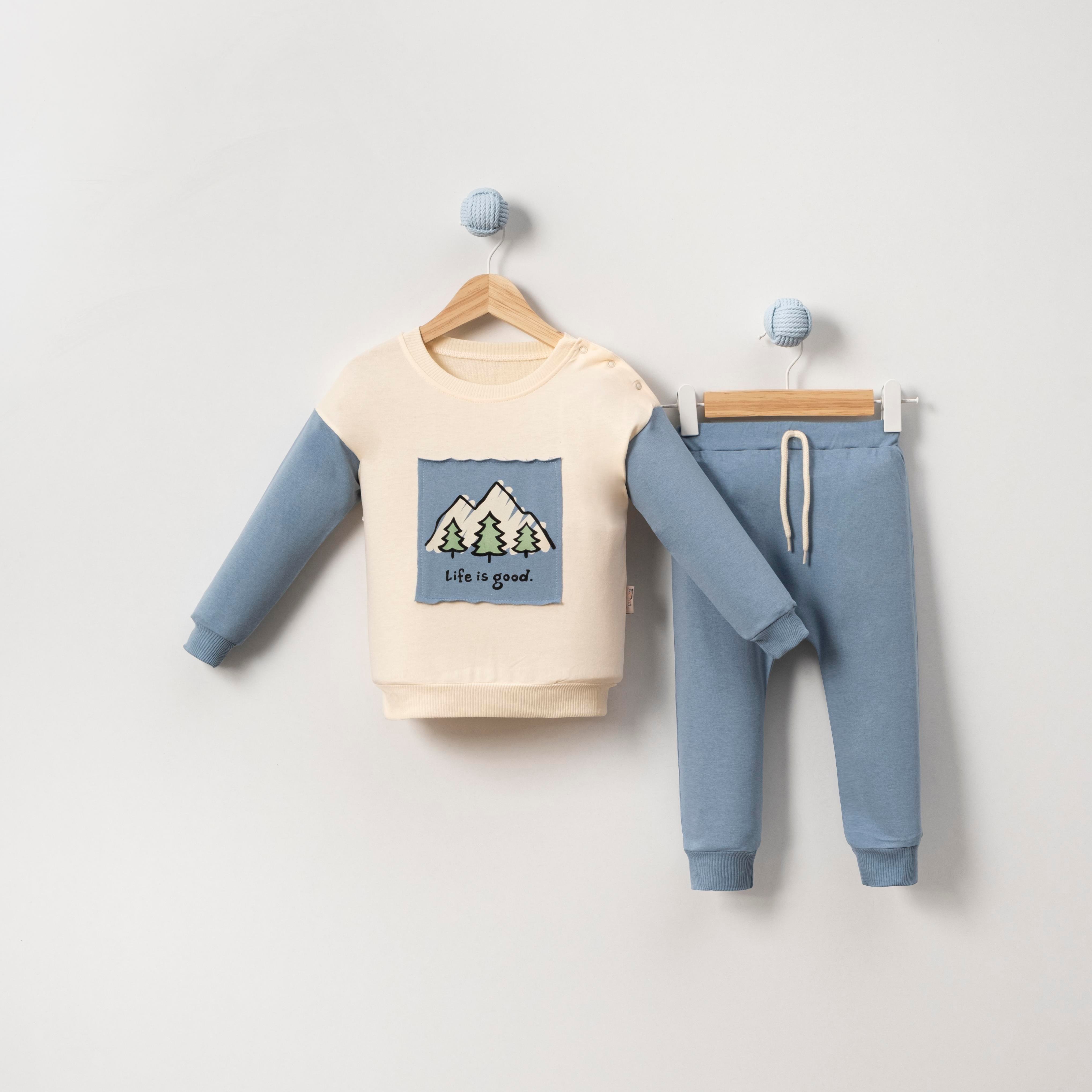 Çojuxs Doğa Temalı Erkek Bebek İkili Takım