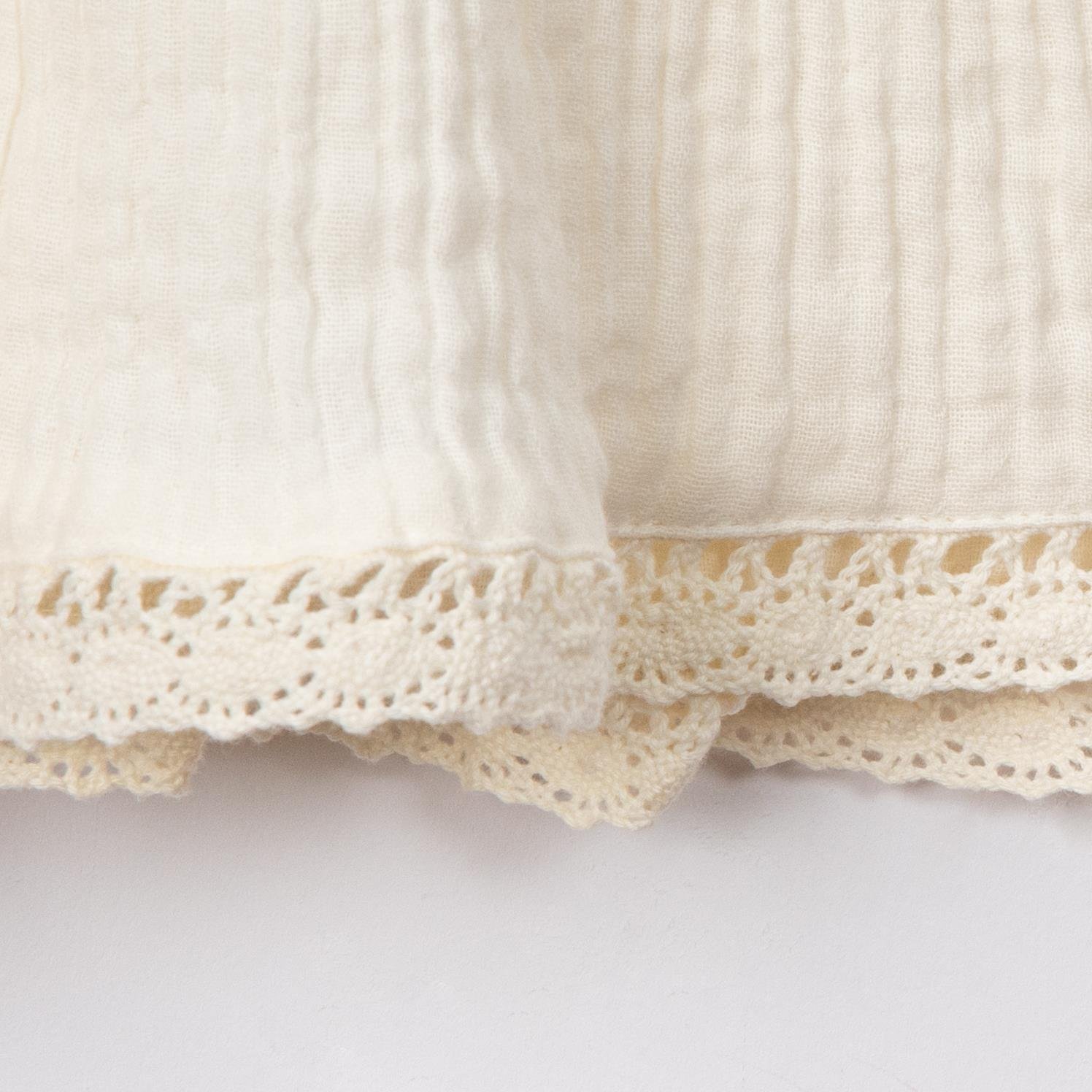 Dantel Yakalı Bebek Elbise