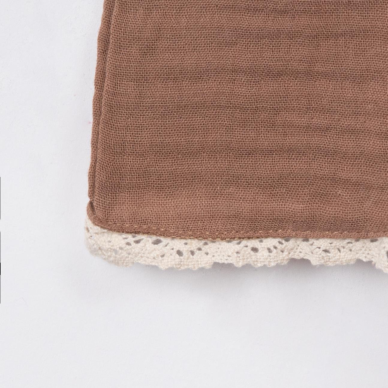 Dantel Yakalı Bebek Elbise