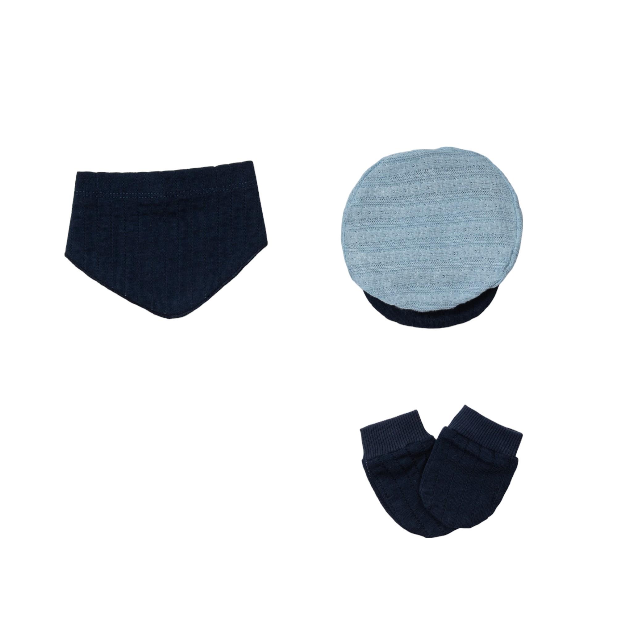 Davis Papyonlu Erkek Bebek Hastane Çıkışı Beşli Set