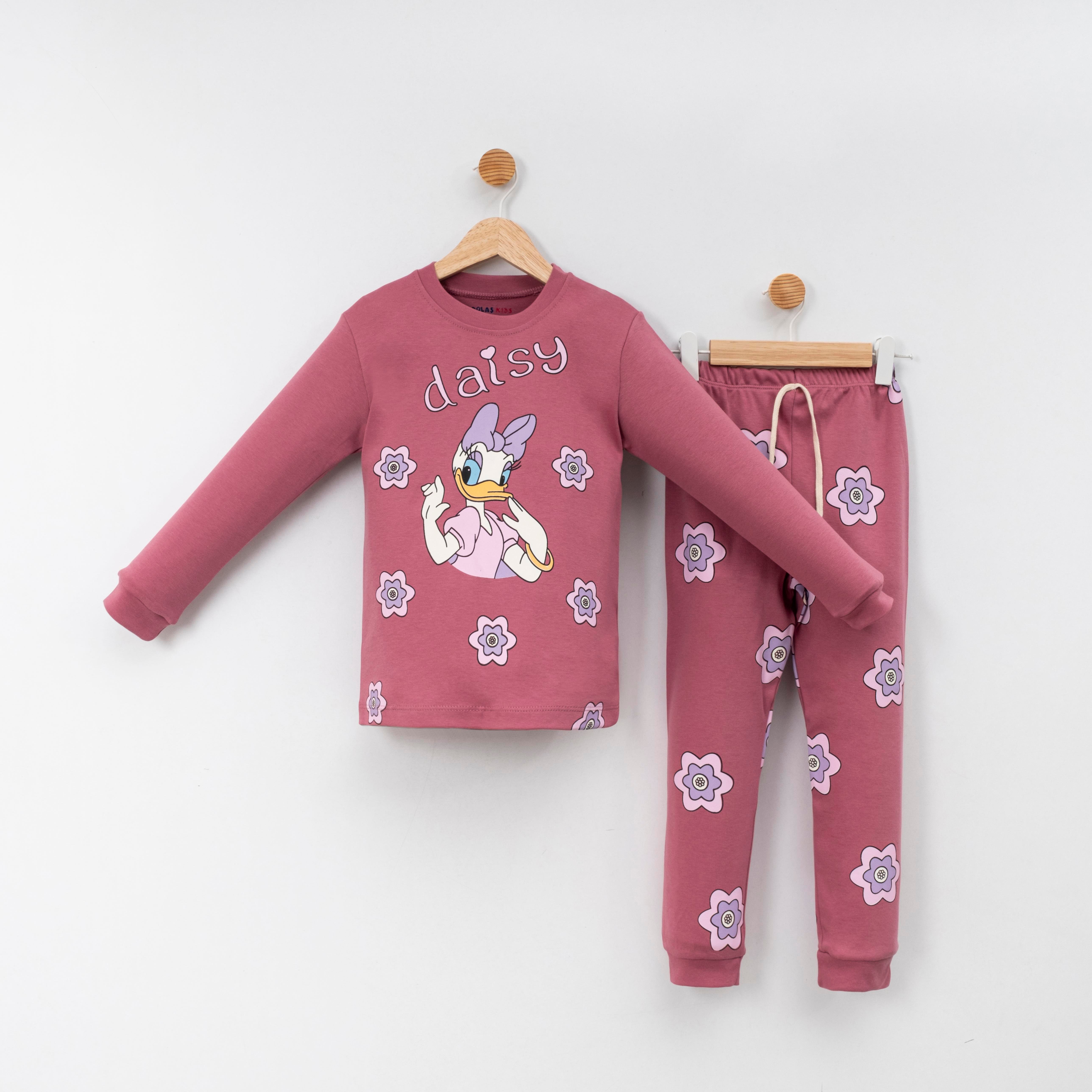 DOLAŞ KİDS  BASKILI PİJAMA TAKIMI 1-5 Y