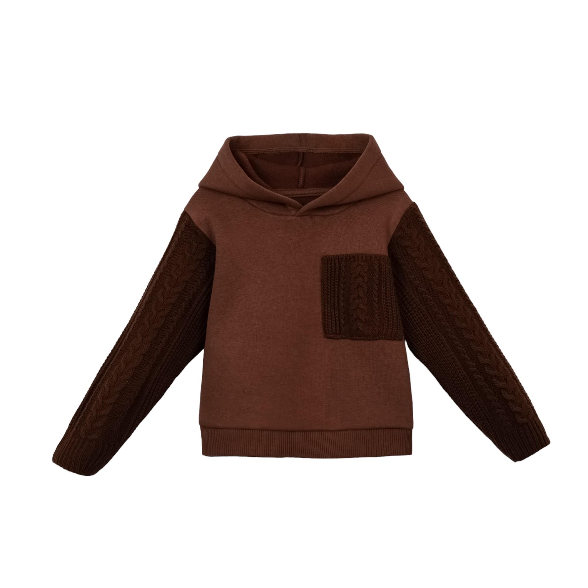 Dut Kapüşonlu Erkek Bebek İkili Takım