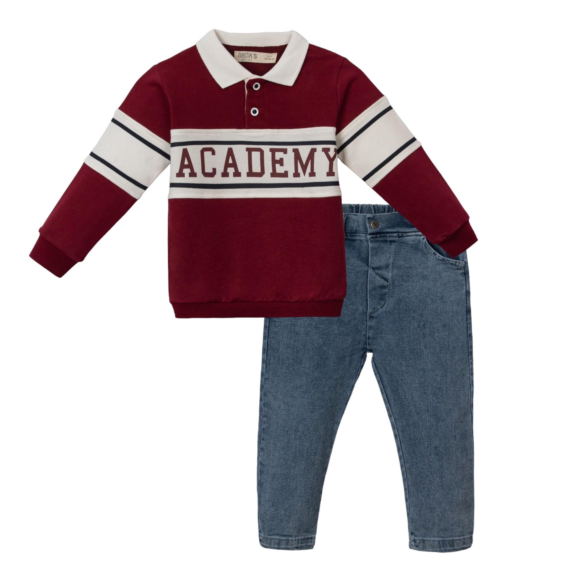 Ebro Polo Yakalı Erkek Çocuk İkili Takım