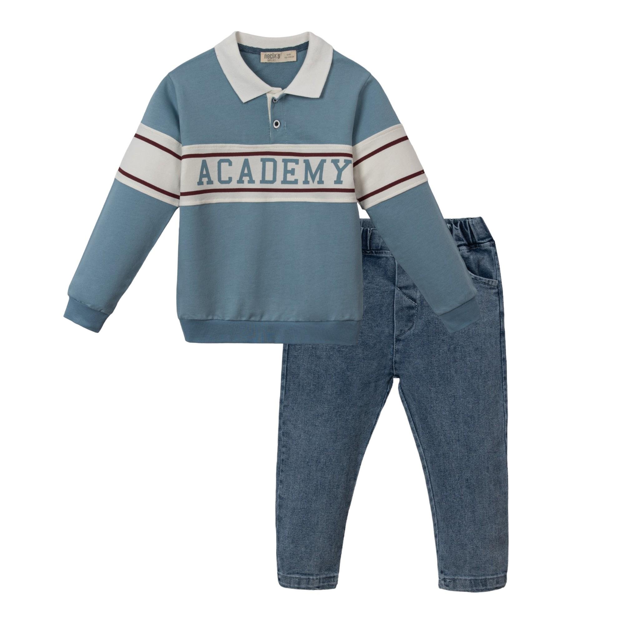 Ebro Polo Yakalı Erkek Çocuk İkili Takım