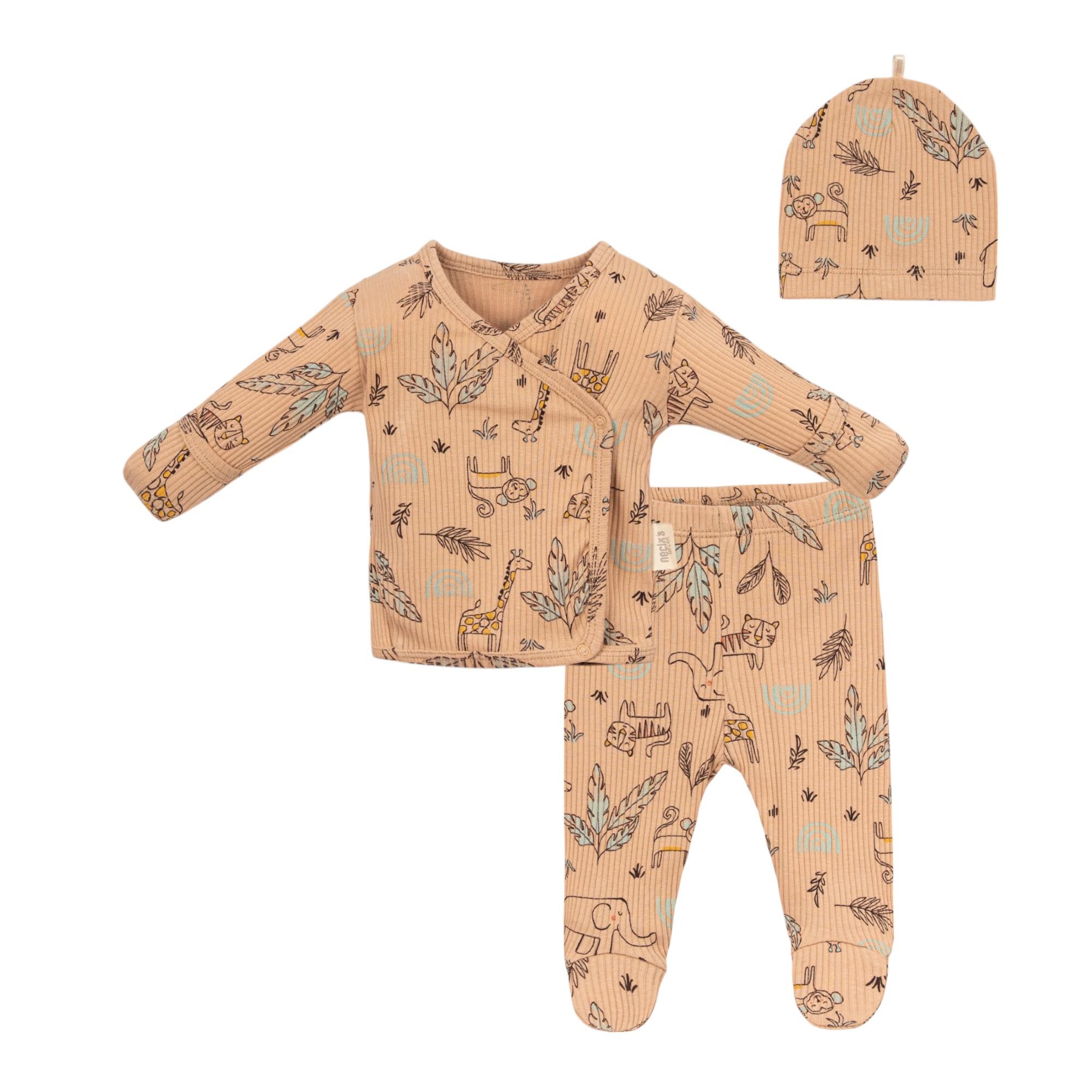 Erkek Bebek Üçlü Set