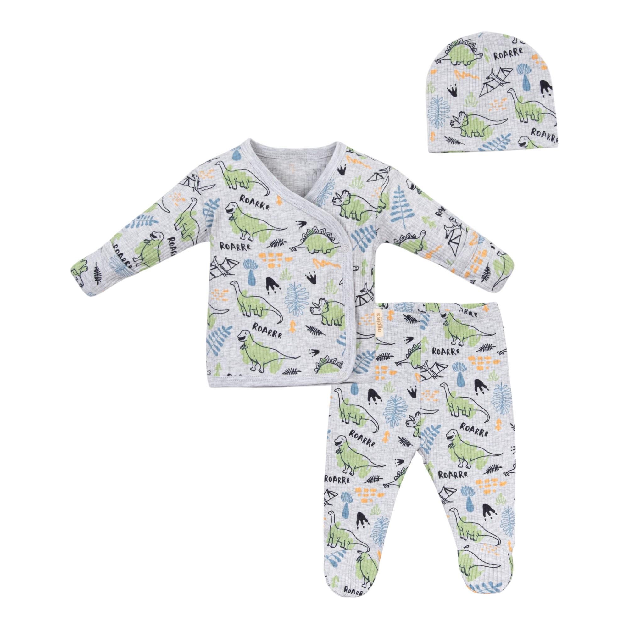 Erkek Bebek Üçlü Set