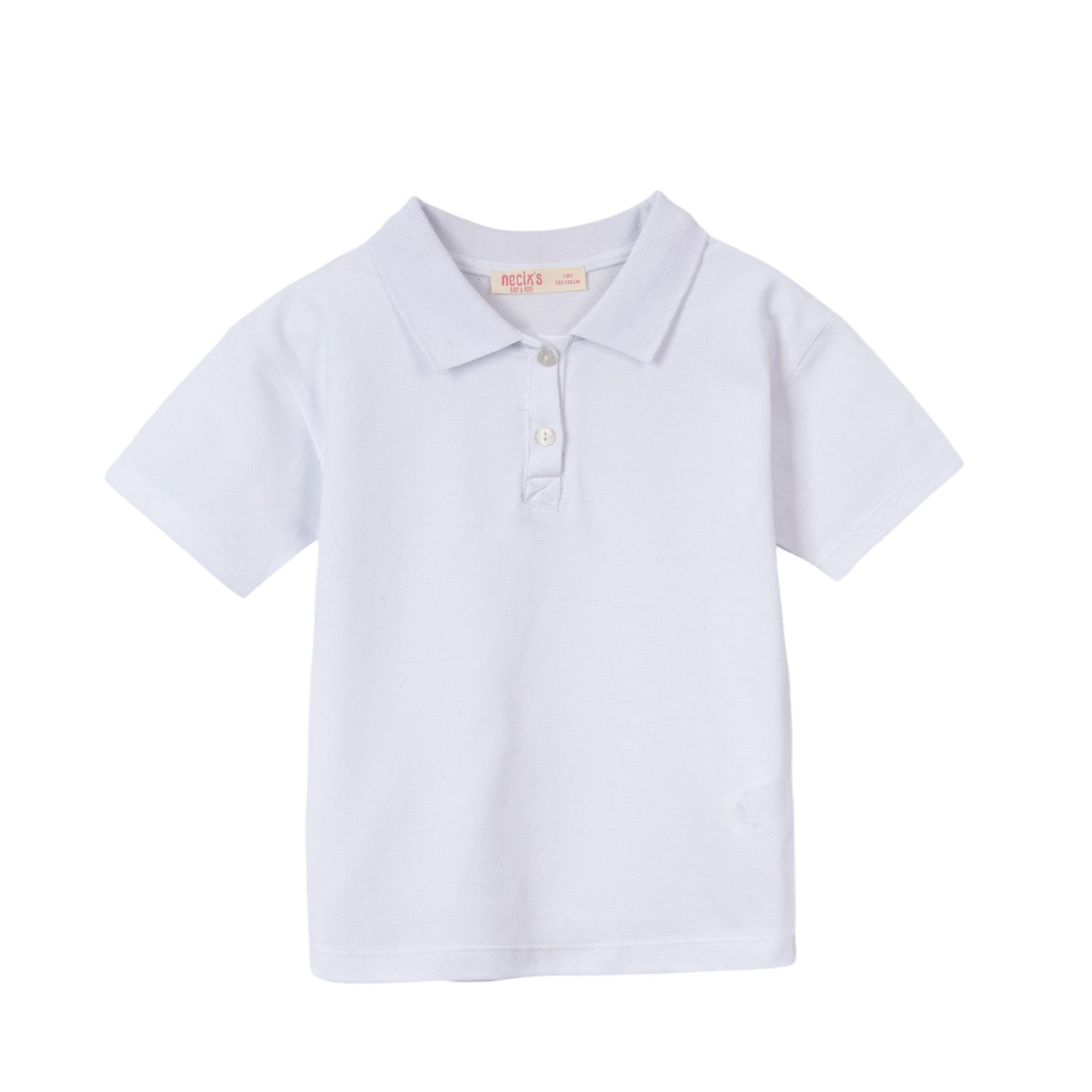 Erkek Çocuk Polo Yaka Kısa Kollu Tişört