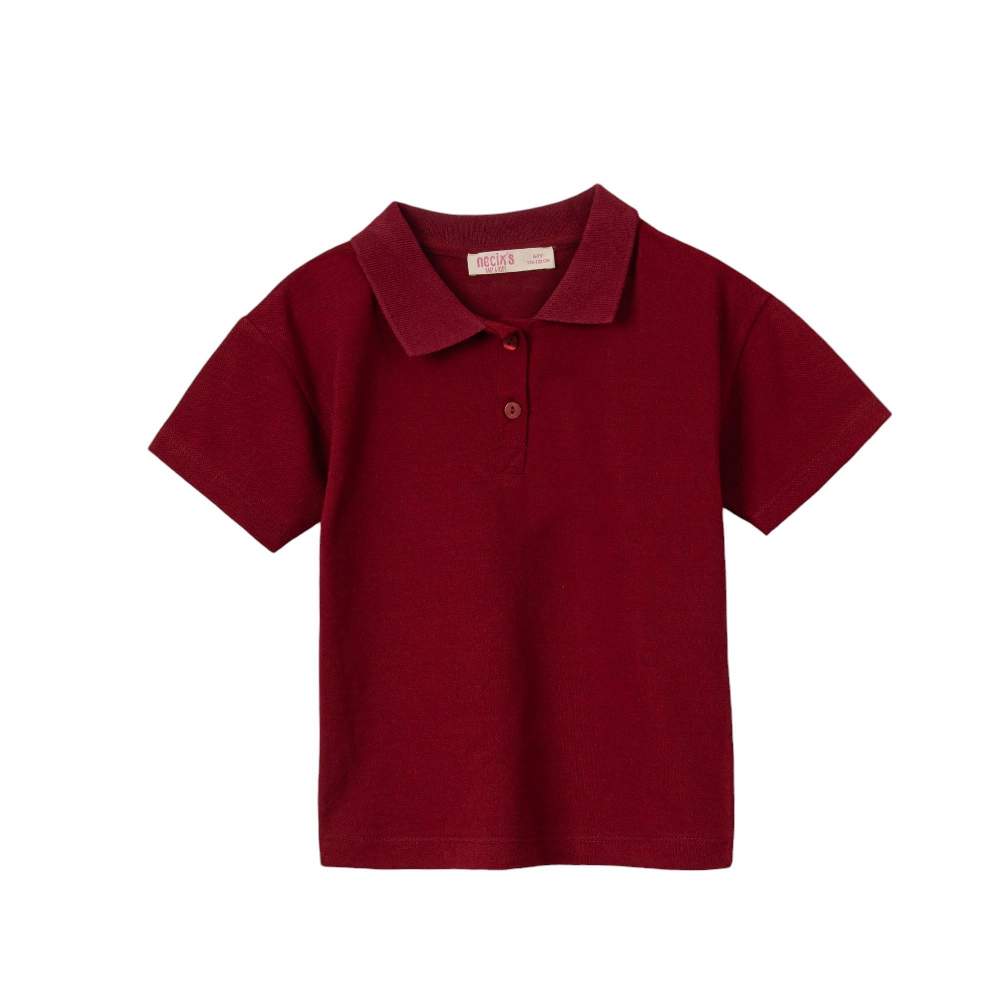 Erkek Çocuk Polo Yaka Kısa Kollu Tişört