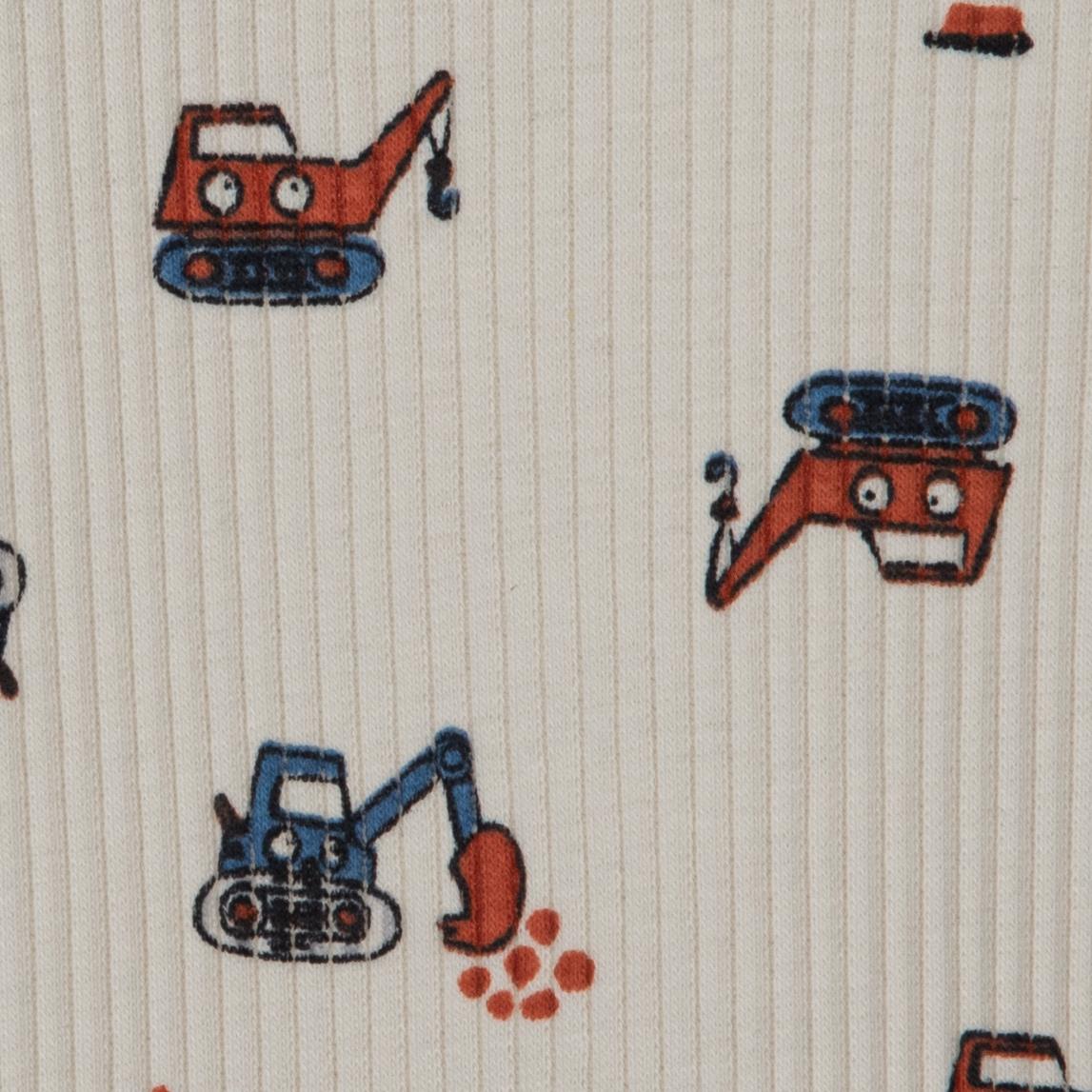 Excavator Erkek Bebek Üçlü Body